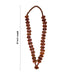 Gaurishankar Rudraksha Khanta Mala -21 Inch | Thread Knot / 37 Beads/ Rudraksh Bead Mala for Men & Women - Rudraksha Mala, Pendant, Bracelet