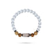 Crystal Bracelet - 2.5 Inches | Semi Precious Stone Hand Band/Crystal Bead Hand Bracelet for Taurus Zodiac - Bracelet