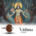 10 Face Rudraksha Pendant | Java Rudraksh Locket/ Silver Cup Rudraksha Dollar for Men & Women