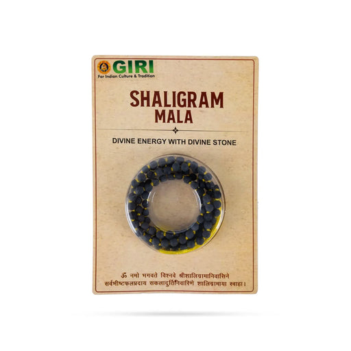 Semi Precious Stone | 108 Beads / shaligram / Japa Mala / Mala for Meditation - Mala & Pendant