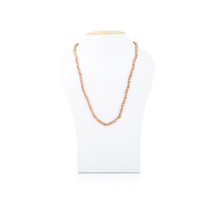 Rudraksha Mala - 5 to 6 mm | Ruthratcham Malai/ Japa Mala for Meditation - Rudraksha Mala, Pendant, Bracelet