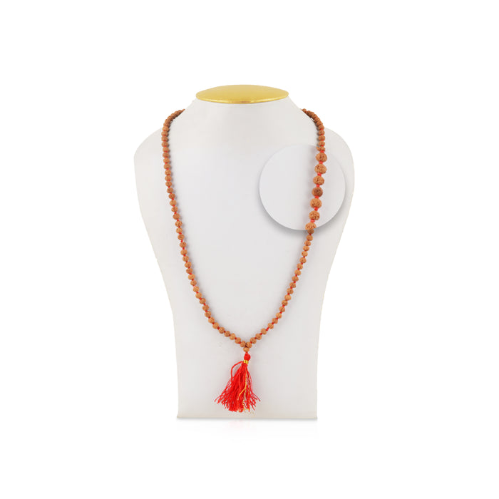 Ruthratcham Malai - 6 Face | Rudraksha Mala/ Kantha Mala/ Rudra Mala for Men and Women