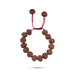 Rudraksha Bracelet - 2.5 Inches | 7 Mukhi Rudraksha Bracelet/ Java Rudraksha Hand Band for Men & Women - Rudraksha Mala, Pendant, Bracelet