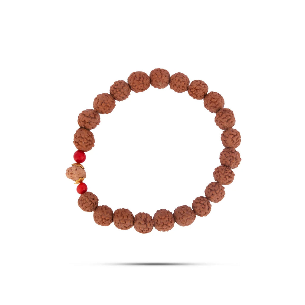 Rudraksha Bracelet | 11 Mukhi Rudraksha Bracelet/ Rudraksha Hand Band for Men and Women