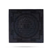 Shri Yantra - 3 x 3 Inches | Karungali Yantram/ Ebony Yantram/ Sri Yantra for Pooja & Wall - Maha Meru & Yantra