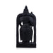 Malaysia Murugan Statue Standing On Base - 6 x 3 Inches | Karungali Statue/ Kartikeya Statue for Pooja - Karungali & Ebony Murties