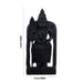 Malaysia Murugan Statue Standing On Base - 6 x 3 Inches | Karungali Statue/ Kartikeya Statue for Pooja - Karungali & Ebony Murties