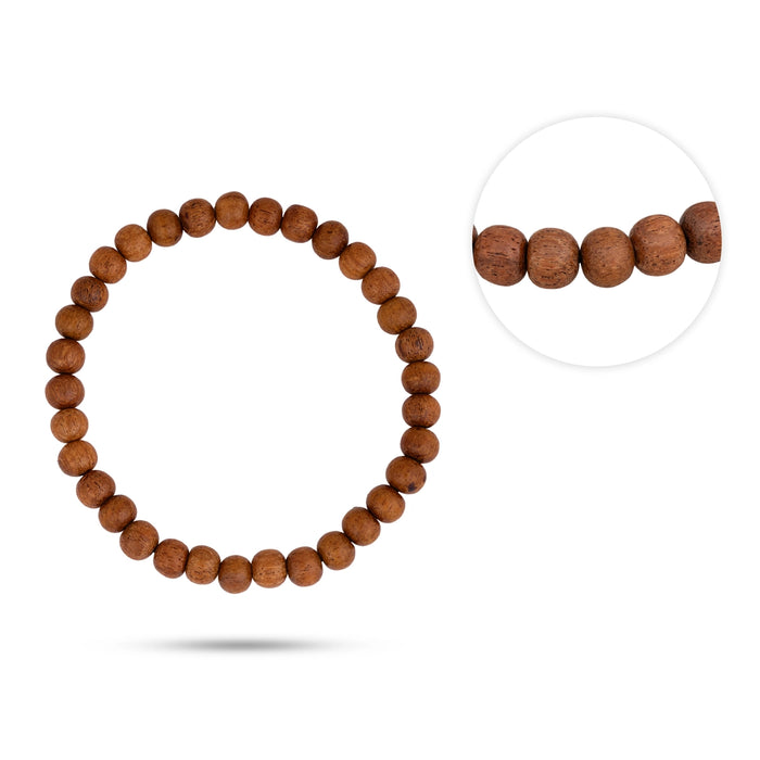 Sengali Bracelet - 3.5 Inches | Wrist Band / Bead Jewellery / Wooden Bracelet for Men & Women