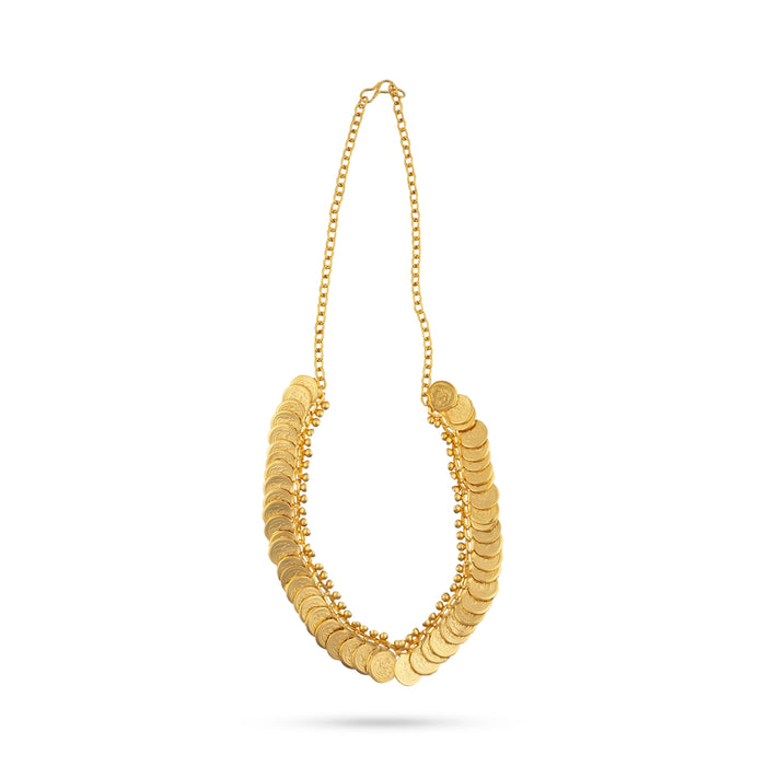 Kasumala - 50 Coin | Small Kasu Mala/ Gold Polish Deity Jewelry/ Jewellery for Deity - Neck & Body Accessories
