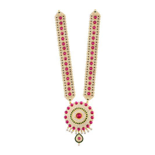 Stone Haram - 22 Inches | Stone Jewellery for Deity - Neck & Body Accessories