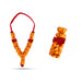 Chandan Mala - 13 Inches | Sandalwood Mala / Mysore Sukkad Haar for Deity - Chandan Mala, Pendant, Bracelet