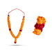 Chandan Mala - 19.5 Inches | Mysore Sukkad Haar / Sandalwood Mala for Photo Frame - Chandan Mala, Pendant, Bracelet