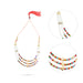 Necklace with Earring Set - 4 Inches | Beads Design Jewellery for Women - Ethnic Wear Accessories