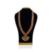 Kemp Stone Haram - 12.5 Inches | Kemp Long Necklace/ Multi Colour Stone Jewellery for Dance - Dance Jewellery