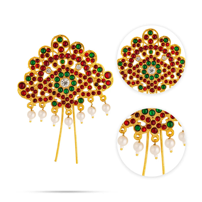 Kemp Jada Billa - 3.5 Inches | Kemp Jada Pin/ Hair Accessory for Women