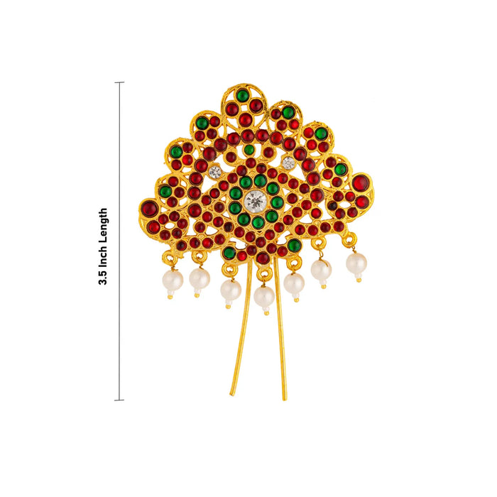 Kemp Jada Billa - 3.5 Inches | Kemp Jada Pin/ Hair Accessory for Women