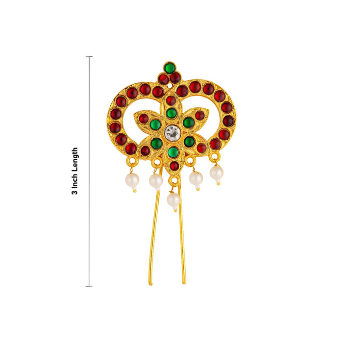 Kemp Jada Billa – 3 Inches | Kemp Hair Pin / Dance Jewellery / Bridal Jada Accessory For Women