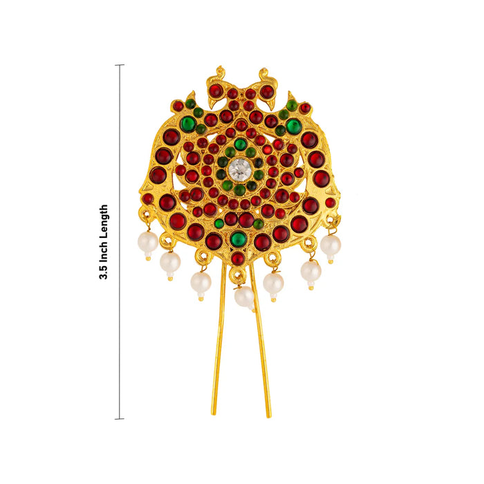Kemp Jada Billa - 3.5 Inches | Kemp Jada Pin/ Hair Accessory for Women