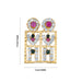 Stone Thali Mangalsutra - 1.5 x 1 Inches | Pottu Thaali / Multicoloured Stone Mangalsutra for Deity - Neck & Body Accessories