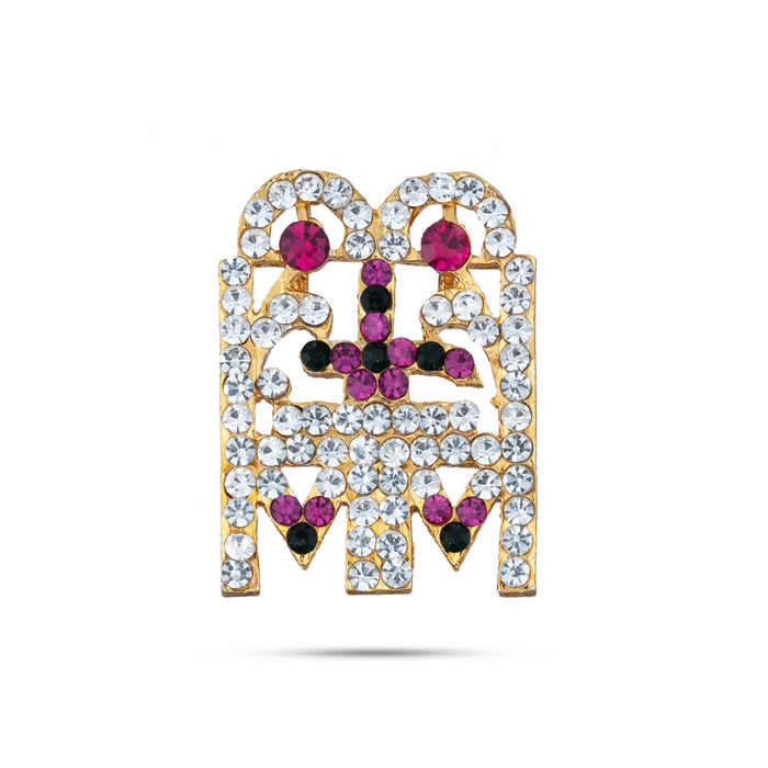 Mangal Sutra - 2 x 1.5 Inches | Thali Mangalsutra/ Stone Jewellery / Mangala Sutra for Deity - Neck & Body Accessories
