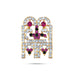 Mangal Sutra - 2 x 1.5 Inches | Thali Mangalsutra/ Stone Jewellery / Mangala Sutra for Deity - Neck & Body Accessories