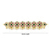 Stone Hip Belt - 10 Inches | Stone Jewellery/ Multicolour Stone Waist Belt/ Stone Belt for Deity Decor - Waist & Leg Accessories