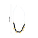 Najriya Set - 4 Inches | Black & White Beads Radha Krishna Najriya Set/ Evil Eye Nazariya For Deity & Kids Protection - Deity Accessories