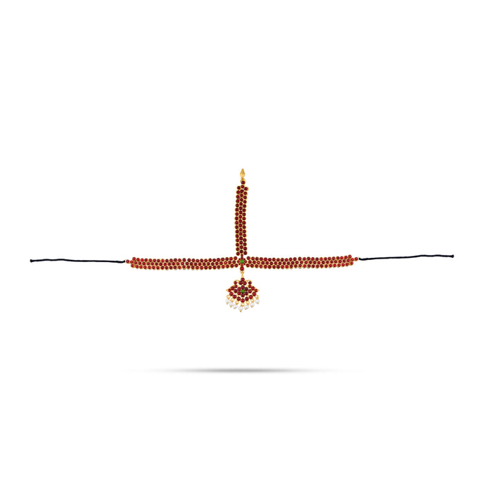 Bharatanatyam Jewellery Set Without Bangle | Artificial Jewelry/ Dance Jewellery/ Stone Jewellery for Dance - Dance Jewellery Set