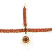 Kemp Head Set - 5 x 10 Inches | Kemp Jewellery/ Multi Colour Stone Jewellery/ Hair Jewelry for Bharatanatyam - Dance Jewellery