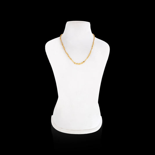 Beads Mala - 9.5 Inches | Artificial Jewelry / Beads Malai / Gold Polish Jewellery for Women - Ethnic Wear Accessories