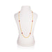 Coral Beads With Chain - 14 Inches | Gold Polish Jewellery/ Coral Beads Jewelry for Women - Ethnic Wear Accessories