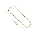 Jade Mala - 14 Inches | Gold Polish Jewellery / Short Chain / Artificial Jewelry for Women - Ethnic Wear Accessories