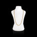 Black Beads Mala - 9.5 Inches | Artificial Jewelry / Beads Mala / Gold Polish Jewellery for Women - Ethnic Wear Accessories