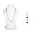 Beads Design Artificial Jewellery - 12 Inches | Beads Design Gold Polish Chain for Women - Ethnic Wear Accessories