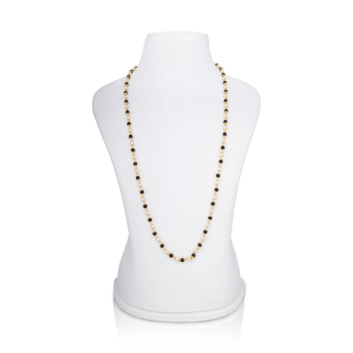 Beads Design Artificial Jewellery - 12 Inches | Beads Design Gold Polish Chain for Women - Ethnic Wear Accessories