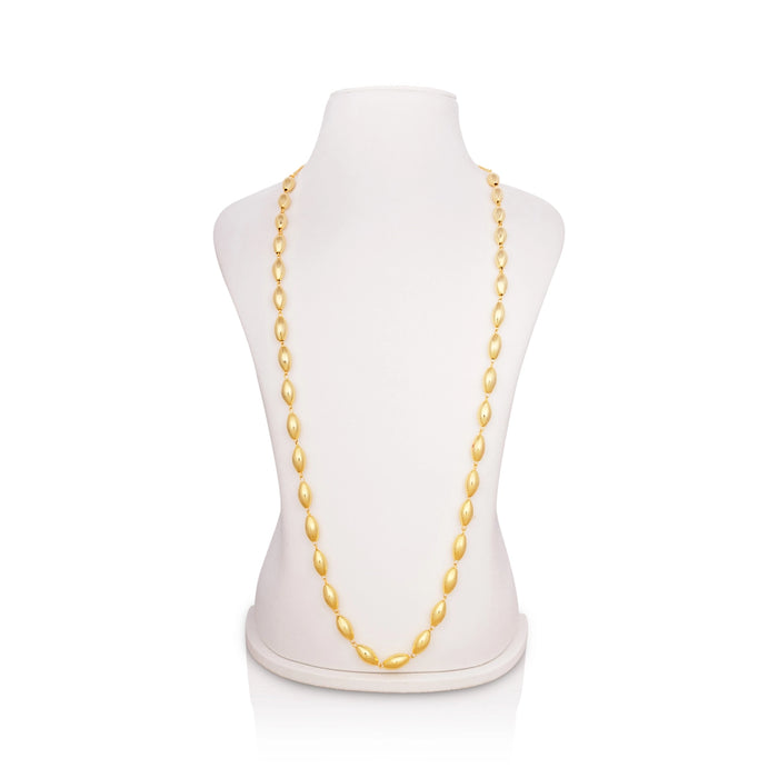 Beads Mala - 12 Inches | Gold Polish Jewellery/ Beads Design Fancy Jewellery for Women