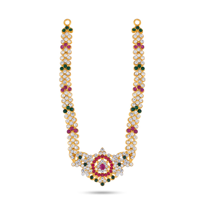 Deity Necklace - 6 Inches | Multicolour Stone Necklace/ Jewellery For Goddess