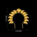 Hair Arch - 3 x 3.5 Inches | Gold Polish Jewellery/ Mango Design Hair Accessory/ Artificial Jewellery for Deity - Head & Face Accessories