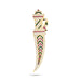 Stone Sword - 8 Inches | Multicolour Stone Knife/ Swamy Alangaram/ Stone Astra for Deity - Deity Accessories