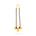 Mangal Sutra - 6.5 Inches | Gold Polish With Black Bead Mangalsutra/ Mangala Sutra for Deity - Neck & Body Accessories
