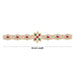 Hip Belt - 10 Inches | Stone Jewellery/ Multicolour Stone Belt/ Waist Belt for Deity - Waist & Leg Accessories