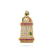 Half Crown - 2.25 x 1 Inches | Multicolour AD Stone Kireedam/ Kiridam/ Mukut for Deity Decor - Head & Face Accessories