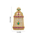 Half Crown - 2.25 x 1 Inches | Multicolour AD Stone Kireedam/ Kiridam/ Mukut for Deity Decor - Head & Face Accessories
