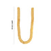 Kaasumala - 18 Inches | Gold Polish Lakshmi Design Coin Kaasu Maalai/ Kaasu Malai for Deity - Neck & Body Accessories