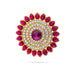 Stone Jada Billa - 0.25 x 2.5 Inches | Dance Jewellery/ Vankey Jada Pin/ Kemp Hair Accessory for Women - Head & Face Accessories