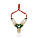 Mala Mukut Set - 1.5 Inches | God Accessory Set/ Crown, Necklace & Earrings For Krishna Bhagawan - Deity Accessories