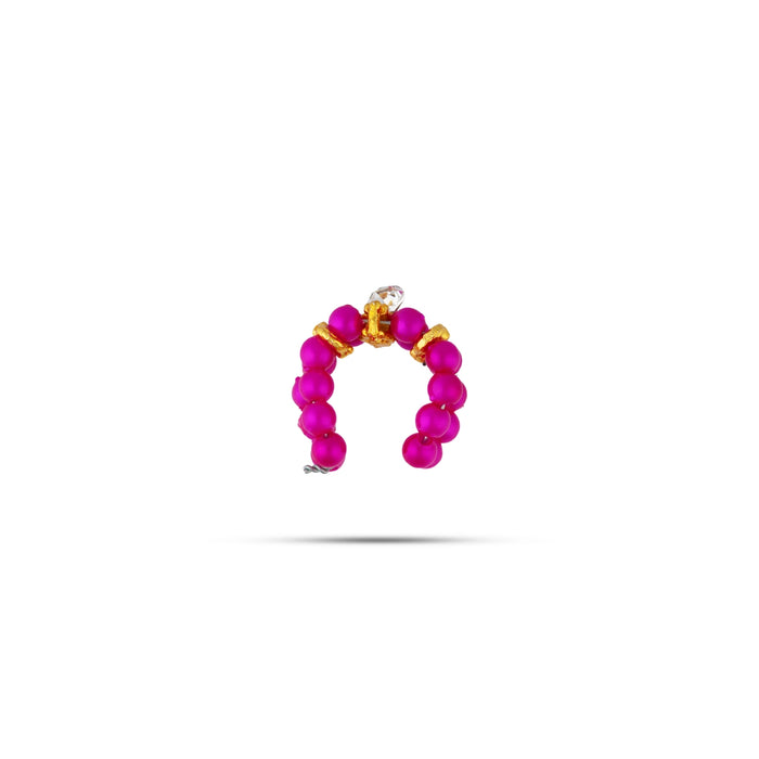 Mala Mukut Set - 2 Inches | Traditional Krishna Idol Ornament Set/ Decorative Crown & Necklace