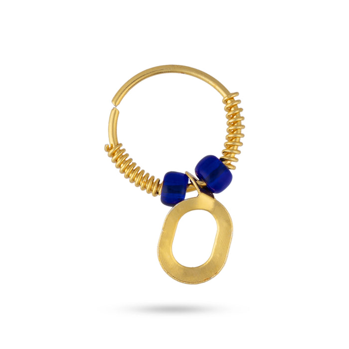 Kundal - 1 x 0.5 Inches | Goddess Earring/ Divine Ornament/ Jewellery For Deity Alankaram