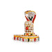 Shiv Ling Murti With Nagam- 2.75 x 2.25 Inch | Multicolour Stone Shiv Ling Idol/ Shiva Lingam Statue For Pooja - Gold Polish Murties
