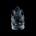 Sphatik Ganapati Murti - 1.75 Inches | Sphatik Ganesha Murti/ Spatik Vinayaka Statue for Pooja - Sphatik & Semi Precious Stone Murties